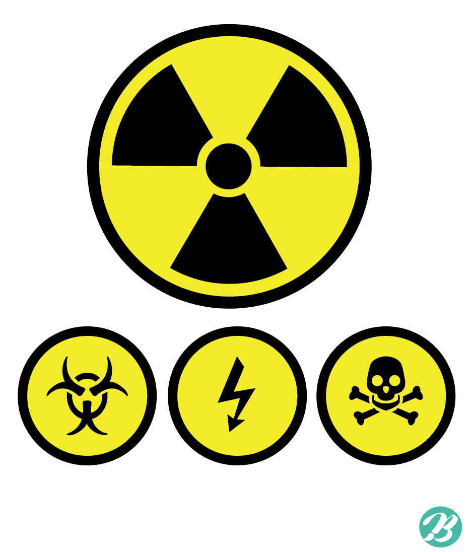 핵마크 일러스트 Ai 무료다운로드 - Nuclear Illustration - Urbanbrush