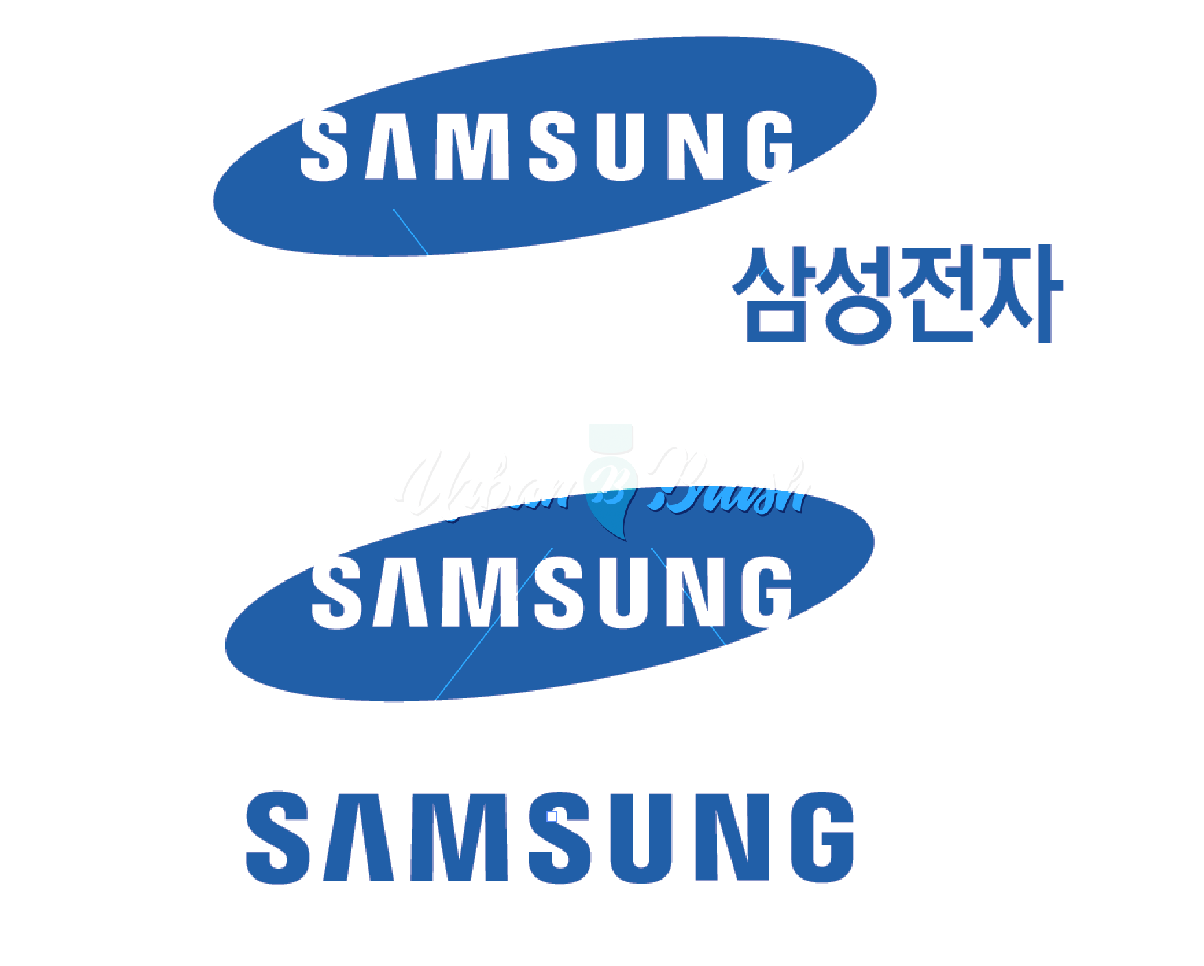 삼성전자로고 ai - samsung logo ai -  Urbanbrush