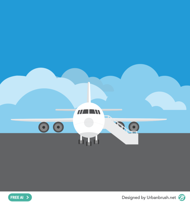 ai-free-airplane-boarding-vector-urbanbrush