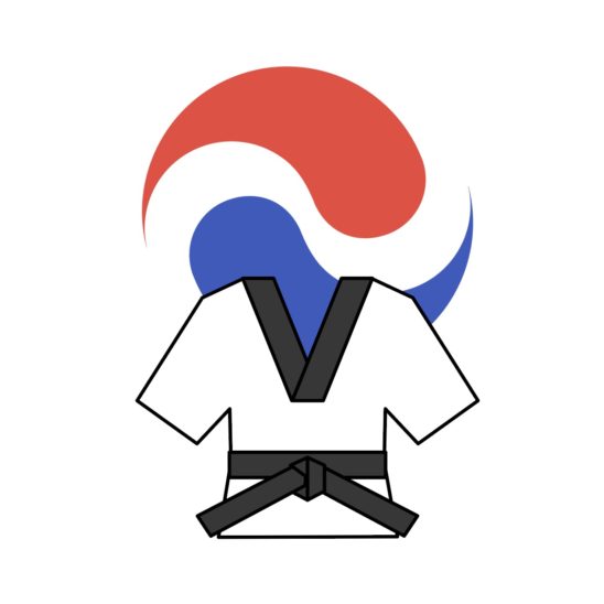 Taegeuk mark Taekwondo uniformi illustrazzjoni ai download - Urban Brush